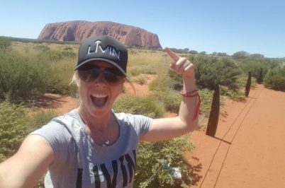 Taking LIVIN to Uluru