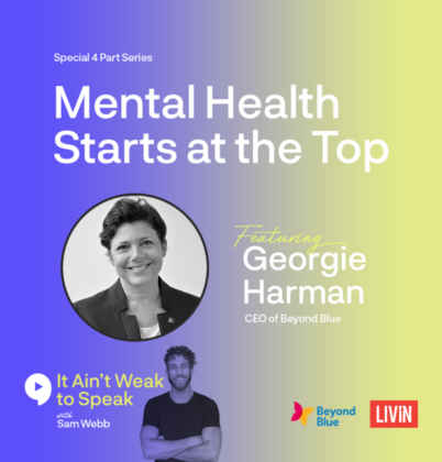 #47: Ceo Series Part 1 With Beyond Blue Ceo Georgie Harman