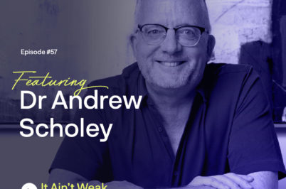 #57 Neuroscientist Dr Andrew Scholey Speaks On Mood & Nutra’ Interventions for Brain Health