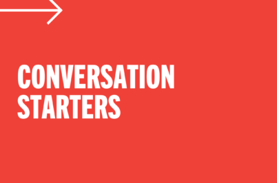 Donut be afraid to speak – Conversation starters