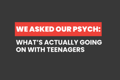 What’s Actually Going On With Teenagers